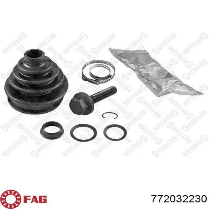 Osłona przegubu homokinetycznego półosi przedniej wewnętrzna 772032230 FAG