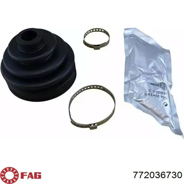 Osłona przegubu homokinetycznego półosi przedniej wewnętrzna FAG 772036730 cena, od 14,09 USD