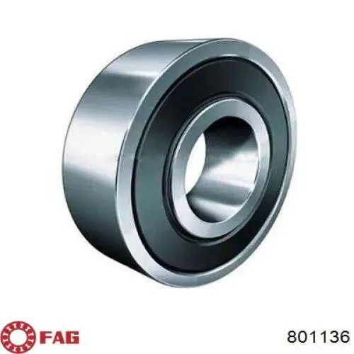 801136 FAG Łożysko piasty przedniej