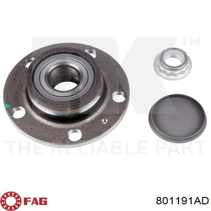 Piasta tylna FAG 801191AD cena, od 53,43 USD