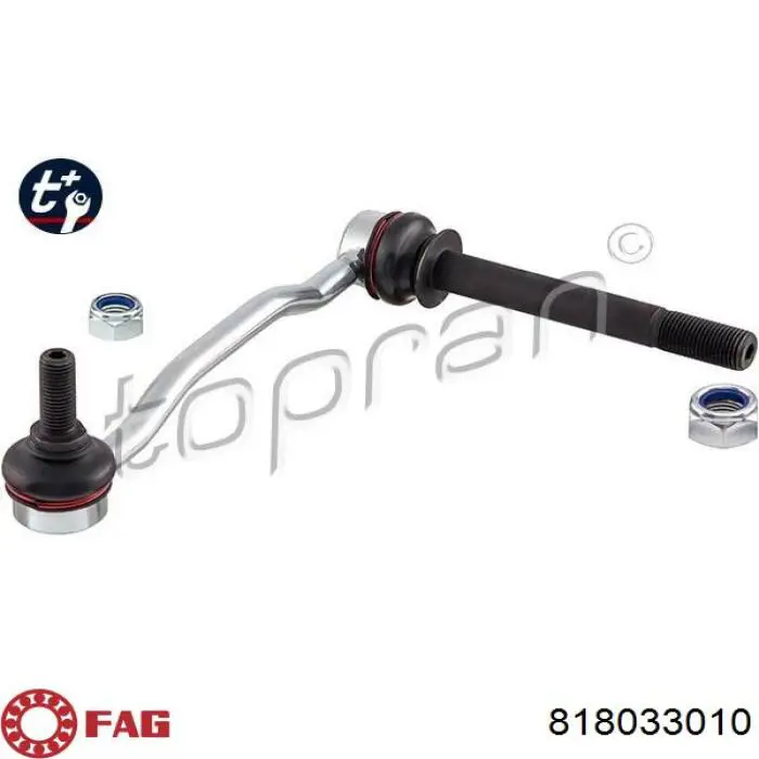 Do koszyka 818033010 FAG Łącznik stabilizatora przedniego lewy