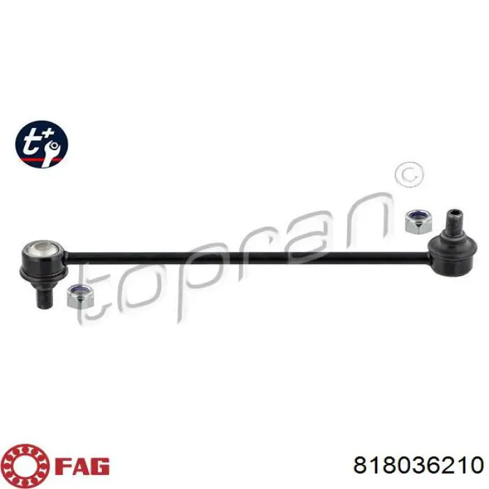 Łącznik stabilizatora przedniego FAG 818036210 cena, od 14,57 USD