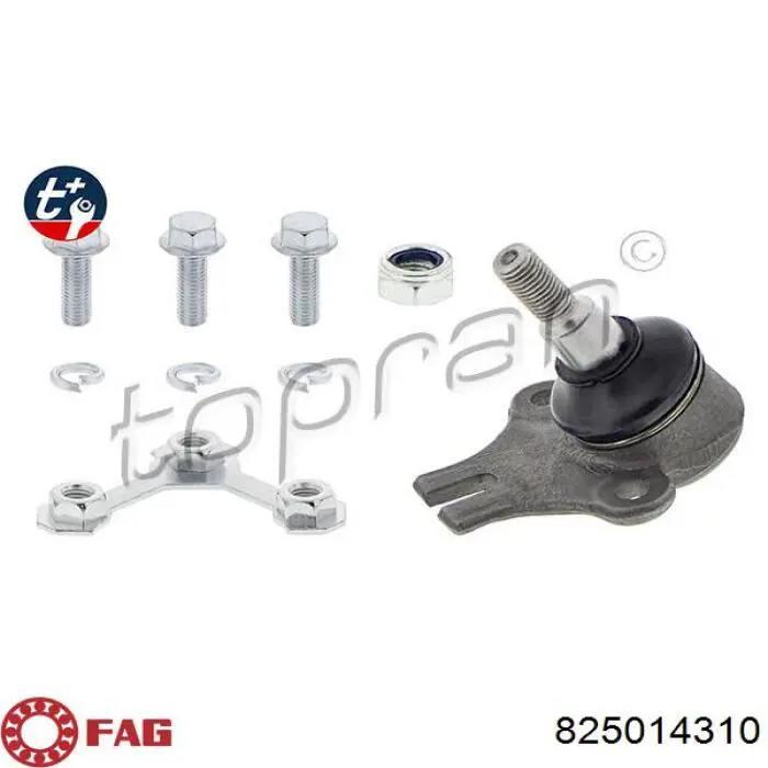 Sworzeń wahacza dolny FAG 825014310 cena, od 14,51 USD