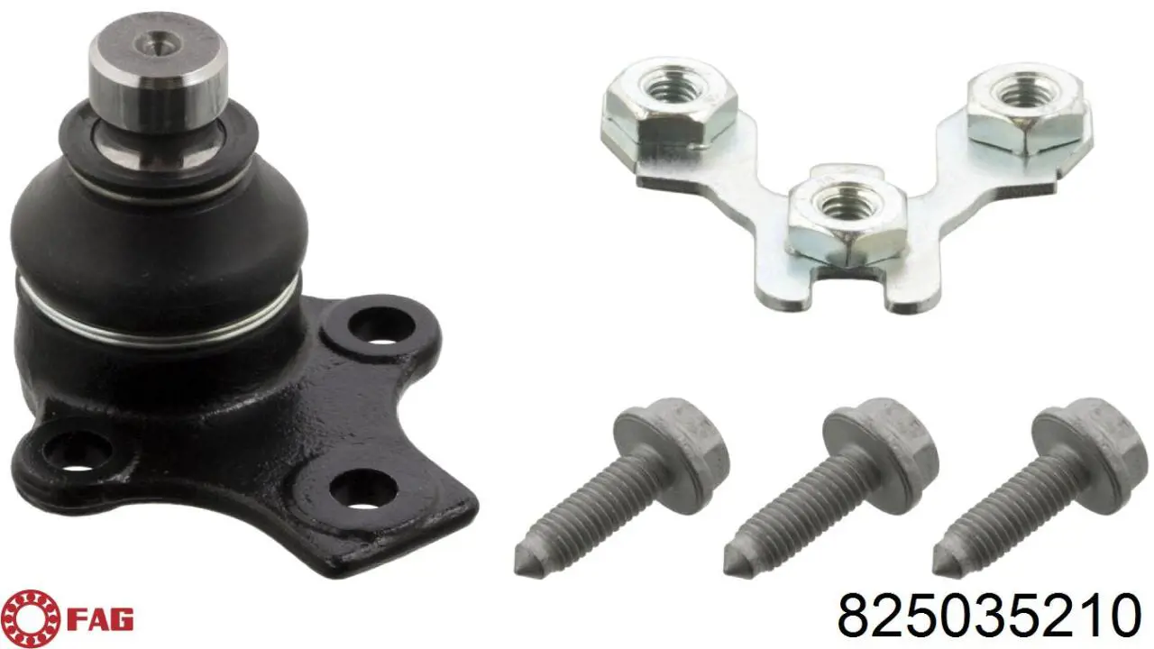 Sworzeń wahacza dolny FAG 825035210 cena, od 12,06 USD