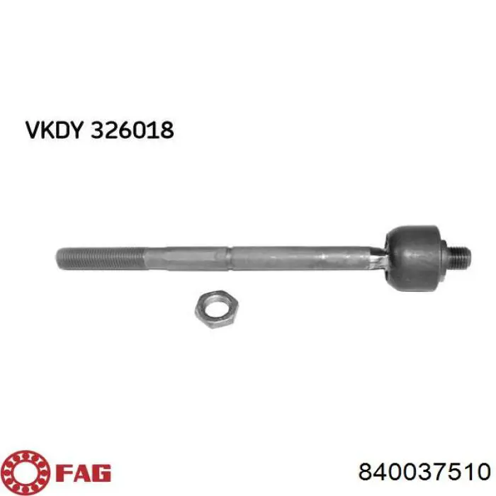 Drążek kierowniczy FAG 840037510 cena, od 14,86 USD