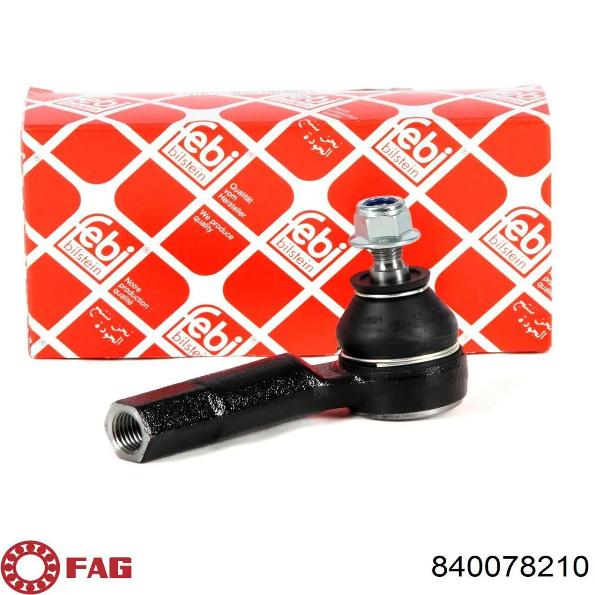 Do koszyka 840078210 FAG Końcówka drążka kierowniczego zewnętrzna