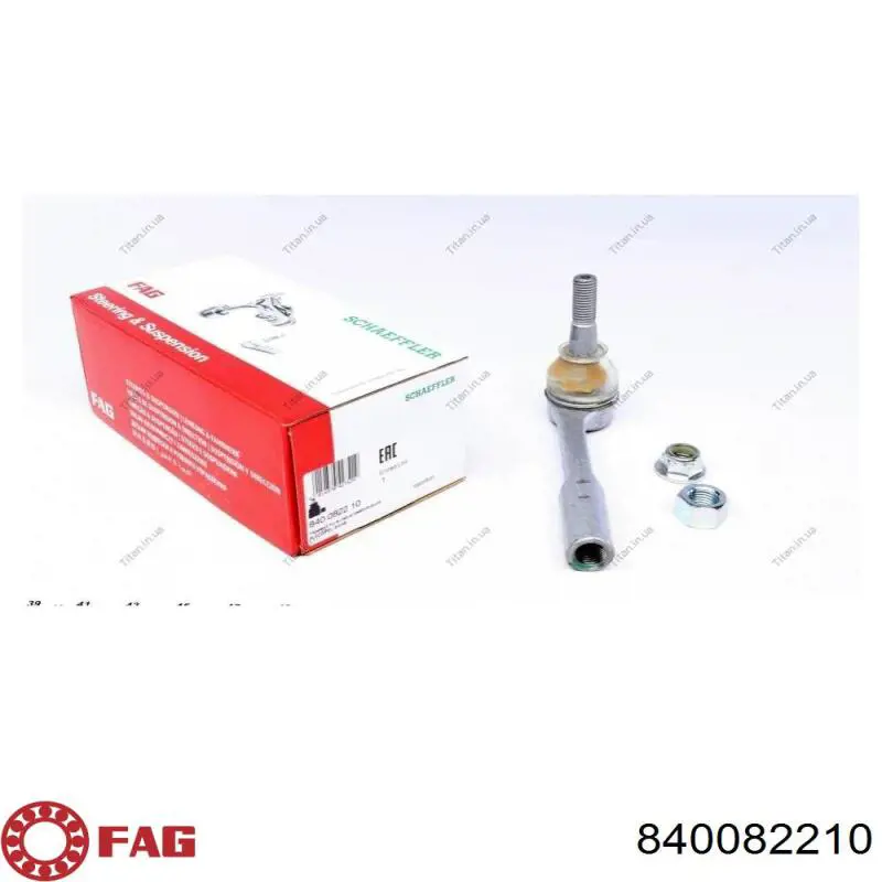 Końcówka drążka kierowniczego zewnętrzna FAG 840082210 cena, od 16,05 USD
