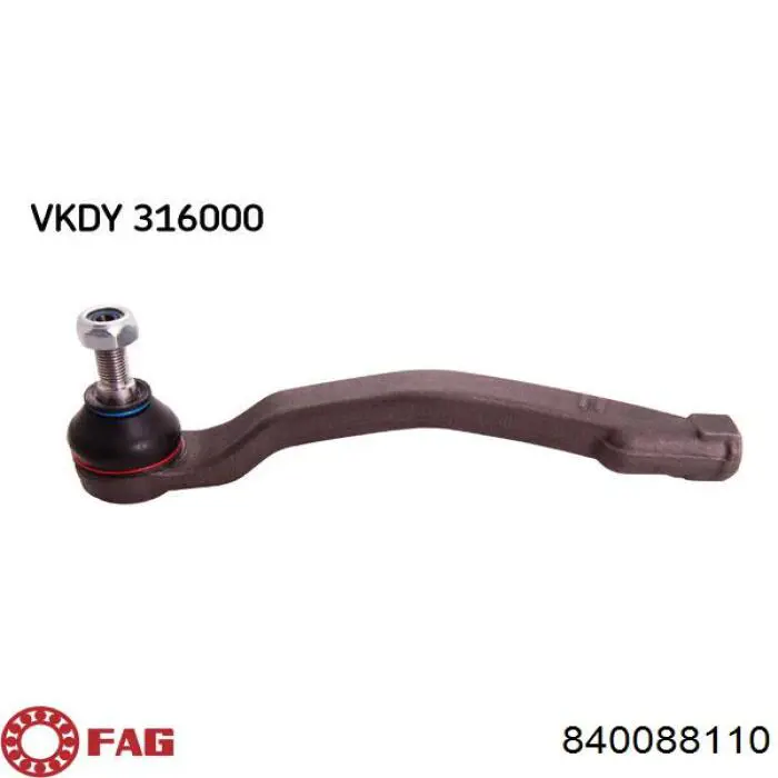 Do koszyka 840088110 FAG Końcówka drążka kierowniczego zewnętrzna