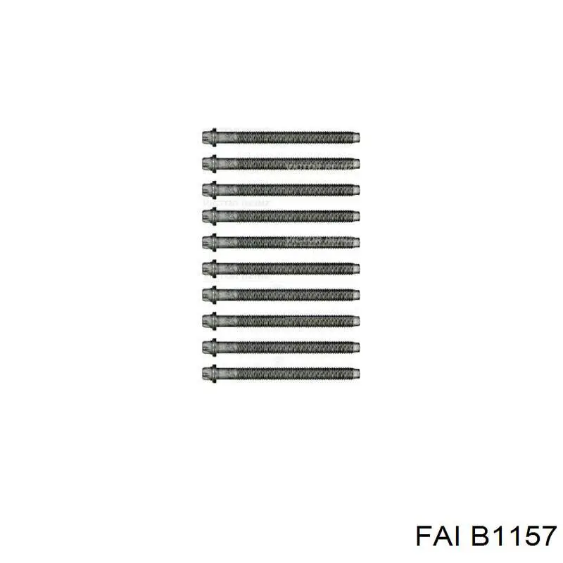 Do koszyka 1313817 Ford Śruba głowicy cylindrów