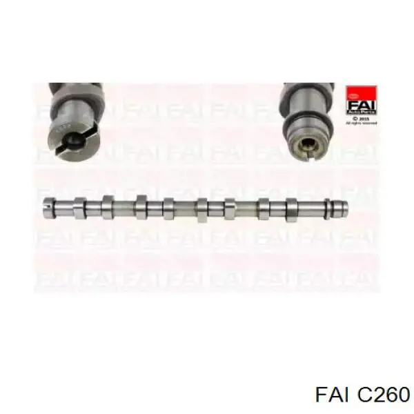 Wał rozrządu silnika Peugeot/Citroen 0801CY