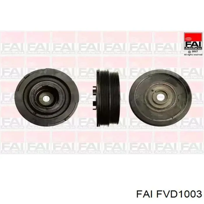 Koło pasowe wału korbowego FAI FVD1003 cena, od 134,81 USD