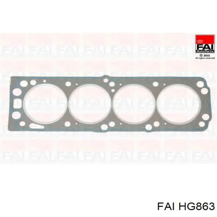 Uszczelka głowicy cylindrów FAI HG863 cena, od 44,87 USD