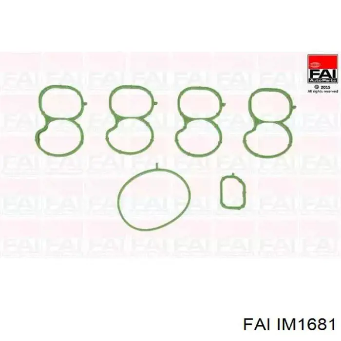 Uszczelka kolektora ssącego Fiat/Alfa/Lancia 71754211 cena, od 26,77 USD