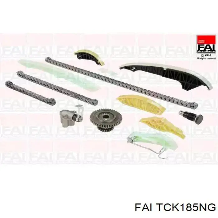 Łańcuch rozrządu, zestaw FAI TCK185NG cena, od 334,49 USD