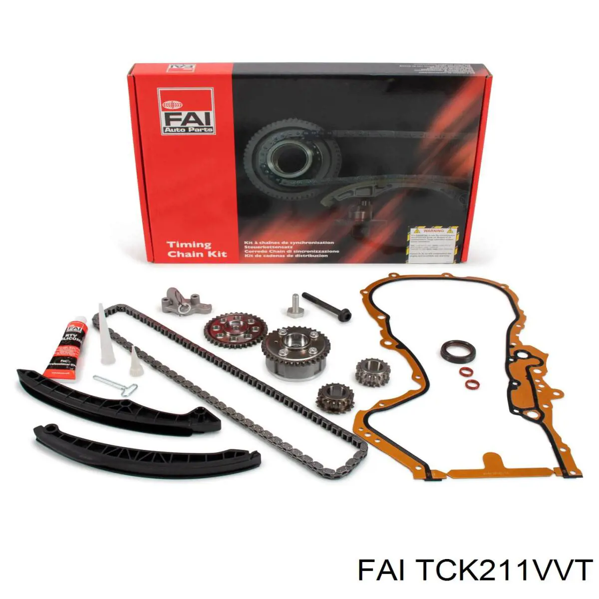 Łańcuch rozrządu górny, zestaw FAI TCK211VVT cena, od 367,58 USD