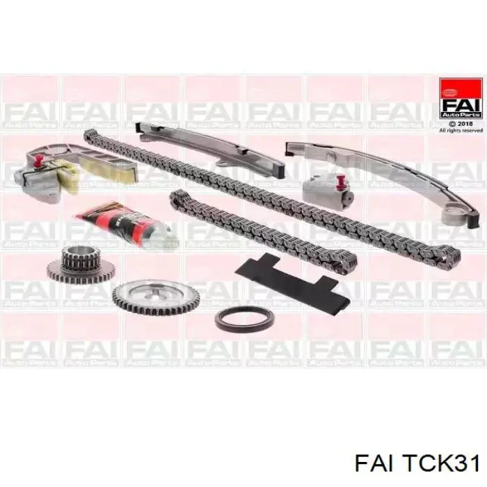 Łańcuch rozrządu, zestaw FAI TCK31 cena, od 269,51 USD