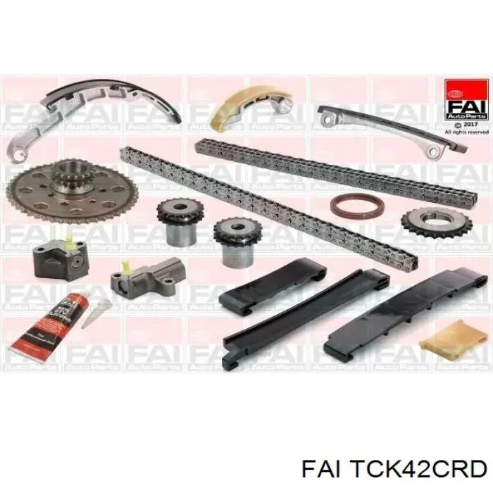 Łańcuch rozrządu, zestaw FAI TCK42CRD cena, od 357,44 USD