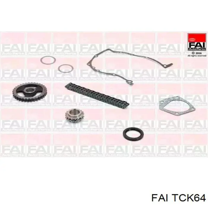 Łańcuch rozrządu, zestaw FAI TCK64 cena, od 51,24 USD