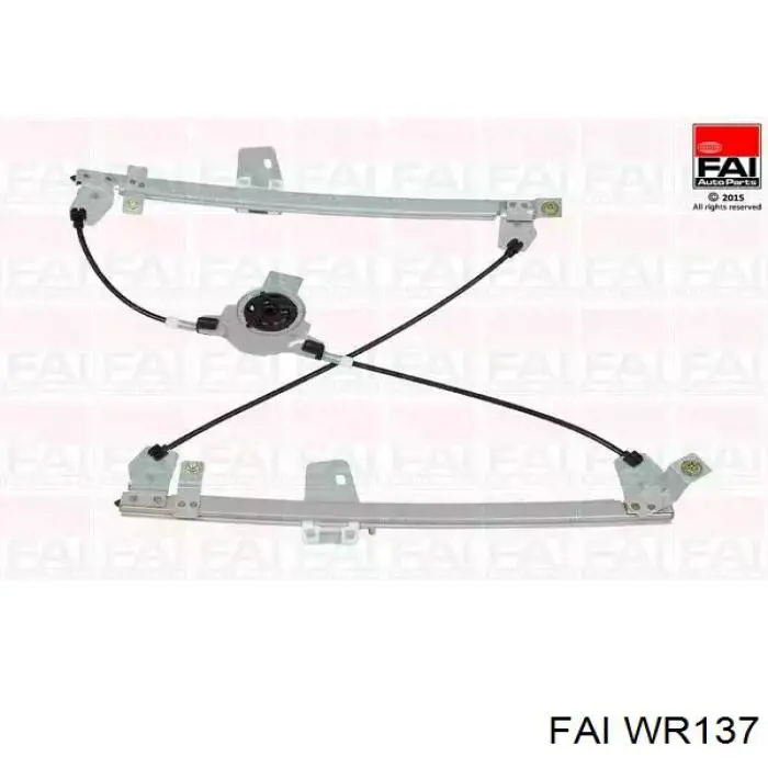 Mechanizm podnoszenia szyby drzwi przednich lewych WR137 FAI