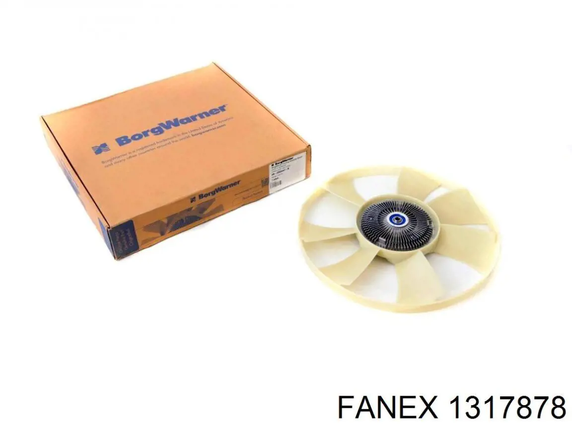 Sprzęgło wiskotyczne wentylatora chłodzenia Fanex 1317878 cena, od 90,97 USD