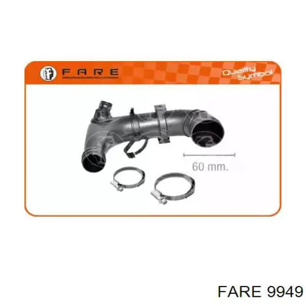 Do koszyka 51793174 Fiat/Alfa/Lancia Króciec powietrza, przepływomierz