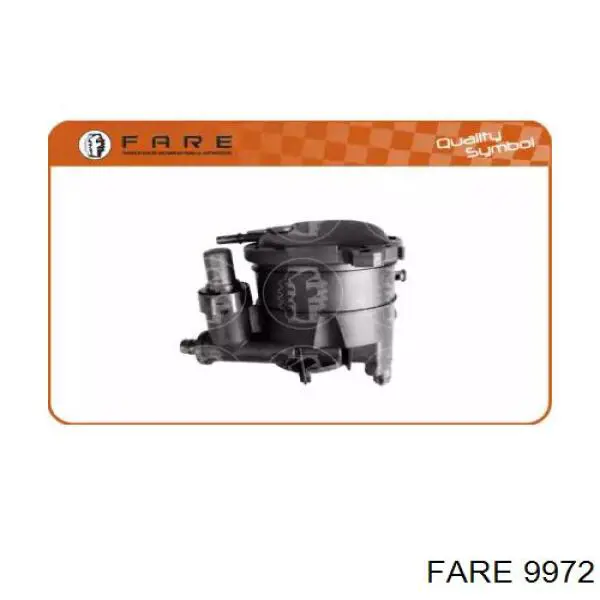 Do koszyka 9972 Fare Obudowa filtra paliwa