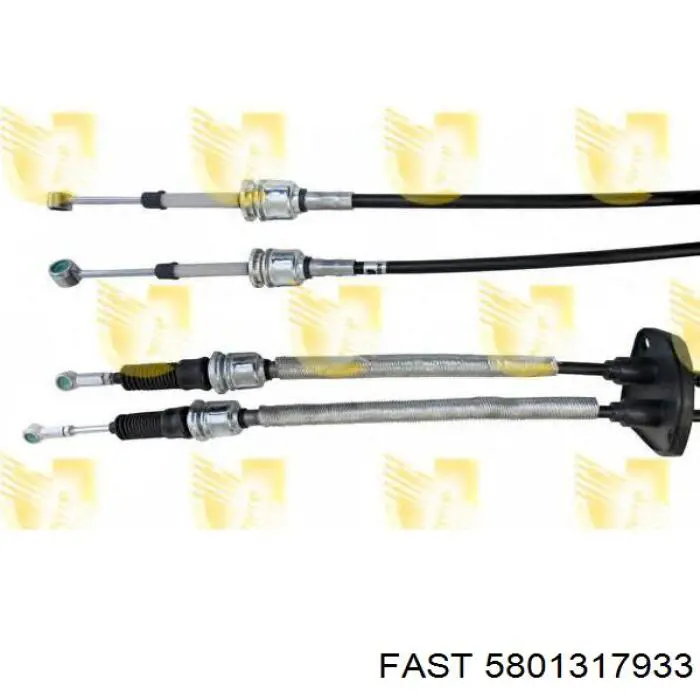 Do koszyka 5801317933K Iveco Linka dźwigni zmiany biegów podwójna