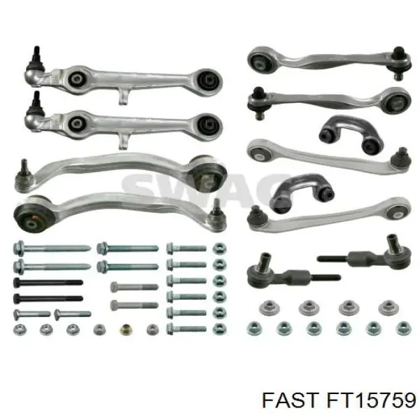 Zestaw wahaczy zawieszenia przedniego Fast FT15759 cena, od 222,65 USD