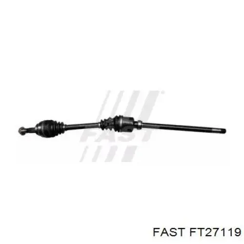 Do koszyka 3273PN Peugeot/Citroen Półoś napędowa przednia prawa
