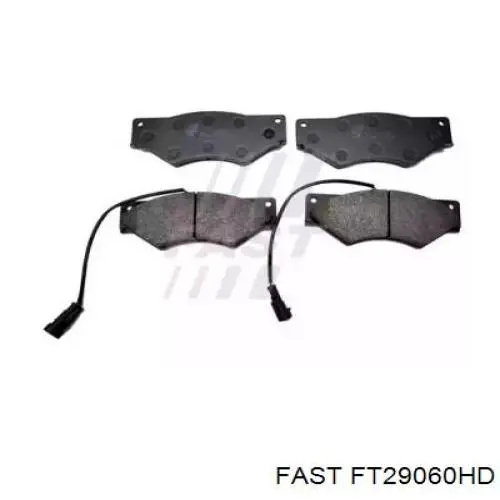 Klocki hamulcowe przednie tarczowe Iveco 1906183 cena, od 62,69 USD