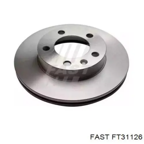 FT31126 Fast tarcza hamulcowa przednia