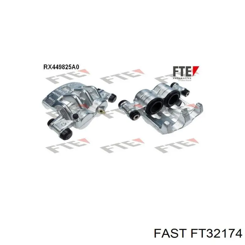 FT32174 Fast zacisk hamulcowy przedni lewy