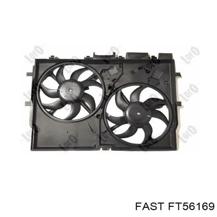 Dyfuzor chłodnicy, w komplecie z silnikiem i wirnikiem Fast FT56169 cena, od 140,56 USD