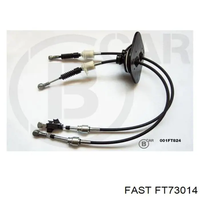 Do koszyka 71719810 Fiat/Alfa/Lancia Linka dźwigni zmiany biegów podwójna
