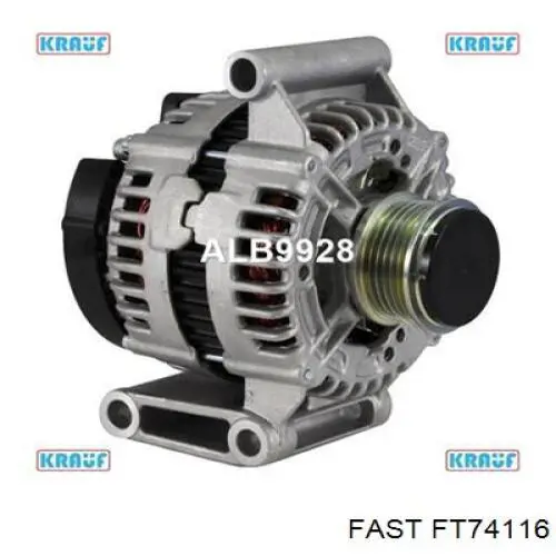 Alternator 1606430480 Peugeot/Citroen