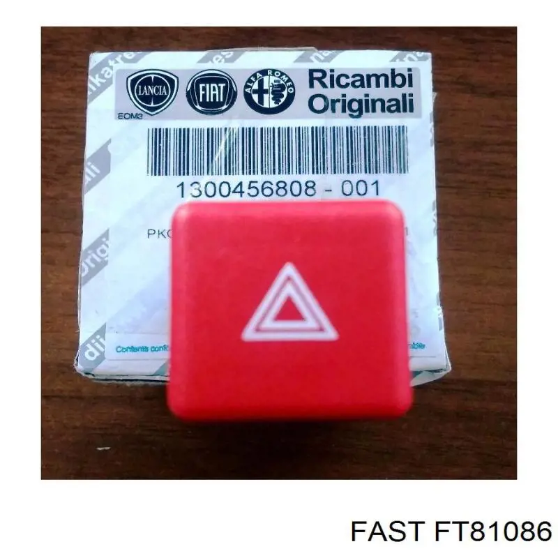 FT81086 Fast Przycisk włączania światła awaryjnego