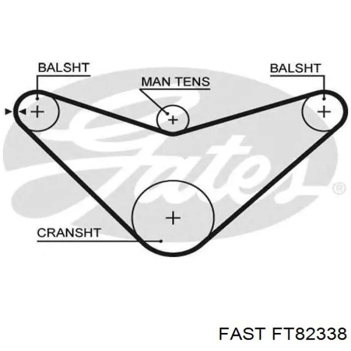FT82338 Fast Stacyjka zapłonowa
