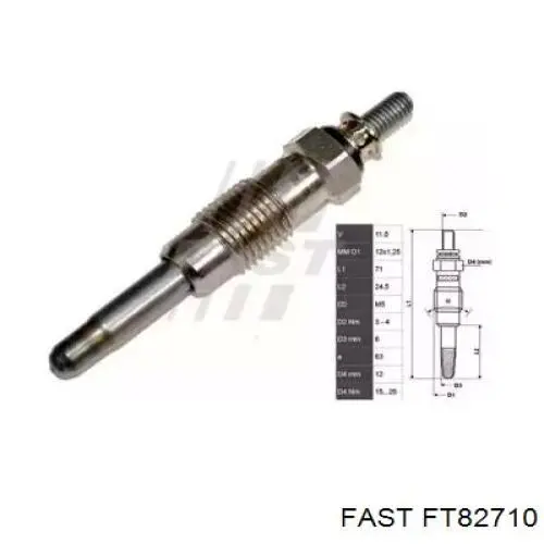 FT82710 Fast świeca żarowa