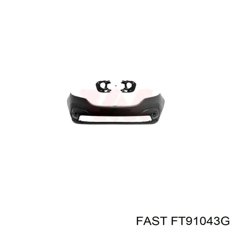 Zderzak przedni 4max 5510006063900Q cena, od 313,07 USD