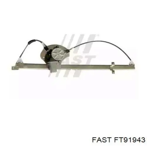 9222Q3 Peugeot/Citroen Mechanizm podnoszenia szyby drzwi przednich prawych
