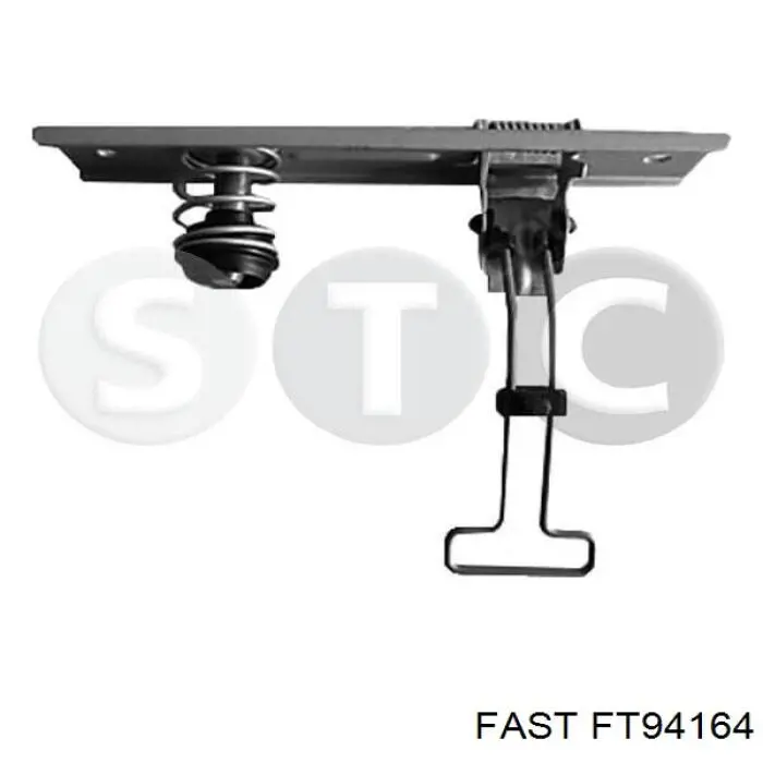 Zamek maski do Fiat Doblo II 263