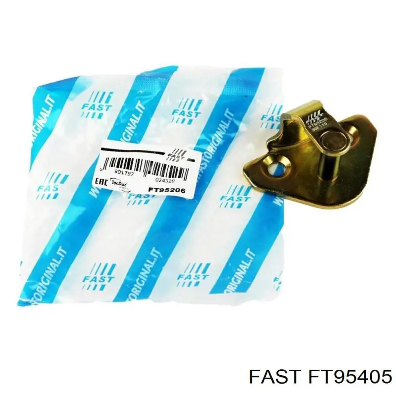 Ogranicznik drzwi przesuwnych, na karoserii górny Fast FT95405 cena, od 4,40 USD