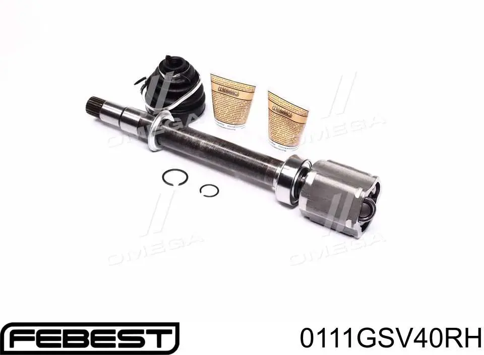 Przegub homokinetyczny wewnętrzny przedni prawy Q-fix Q1310915 cena, od 83,97 USD
