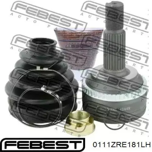 Do koszyka 430400D020 Toyota Przegub homokinetyczny wewnętrzny przedni lewy