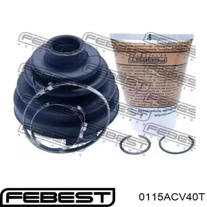 Osłona przegubu homokinetycznego półosi przedniej wewnętrzna prawa Q-fix Q0040237 cena, od 19,00 USD