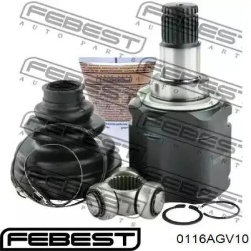 Przegub homokinetyczny wewnętrzny trójramienny Q-fix Q1311501 cena, od 38,55 USD