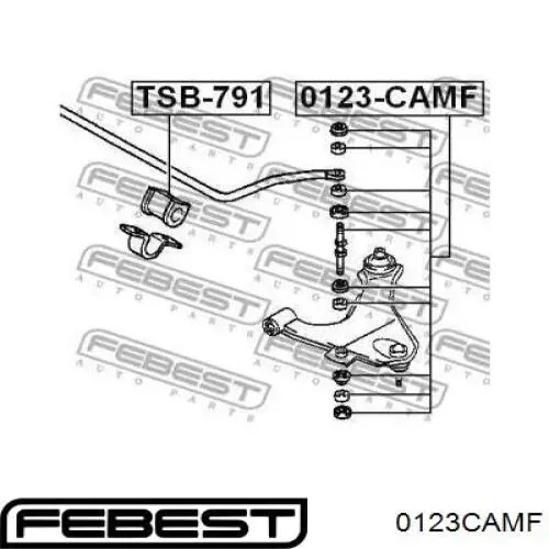 Łącznik stabilizatora przedniego 4882287401 Toyota