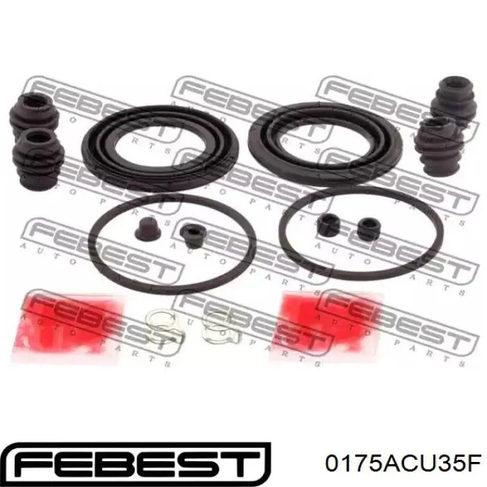 Do koszyka 044780E010 Toyota Zestaw naprawczy zacisku hamulcowego przedniego