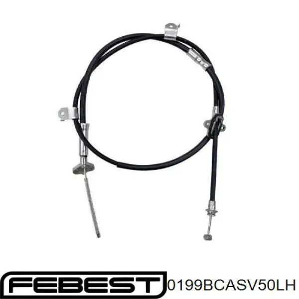 Linka hamulca ręcznego tylna lewa Febest 0199BCASV50LH cena, od 38,22 USD