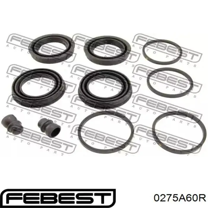 Do koszyka 441207S025 Nissan/Infiniti Zestaw naprawczy zacisku hamulcowego tylnego